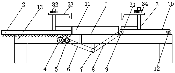 A detection device for industrial boards