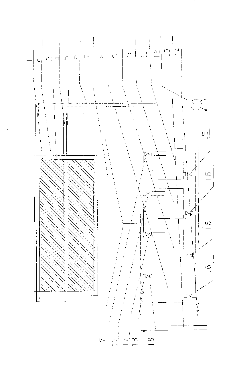 Method for spray pickling, polishing and passivating stainless steel composite board and devices thereof