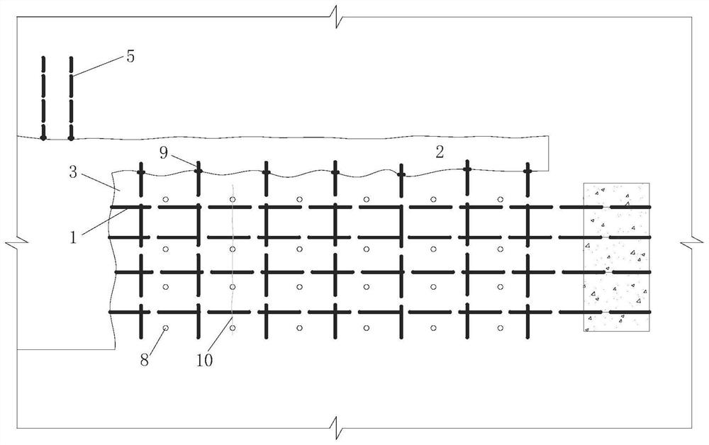 A method for constructing tunnels through rockburst areas