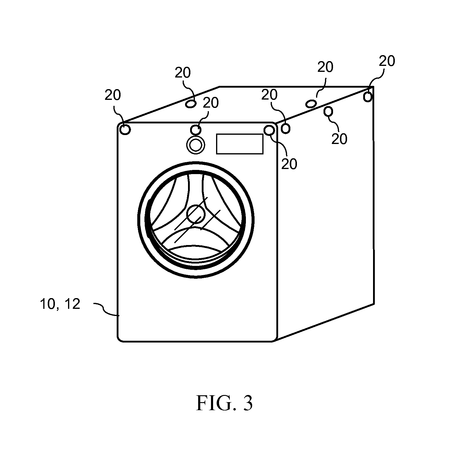 Work top and household appliance having a laundry hanging device