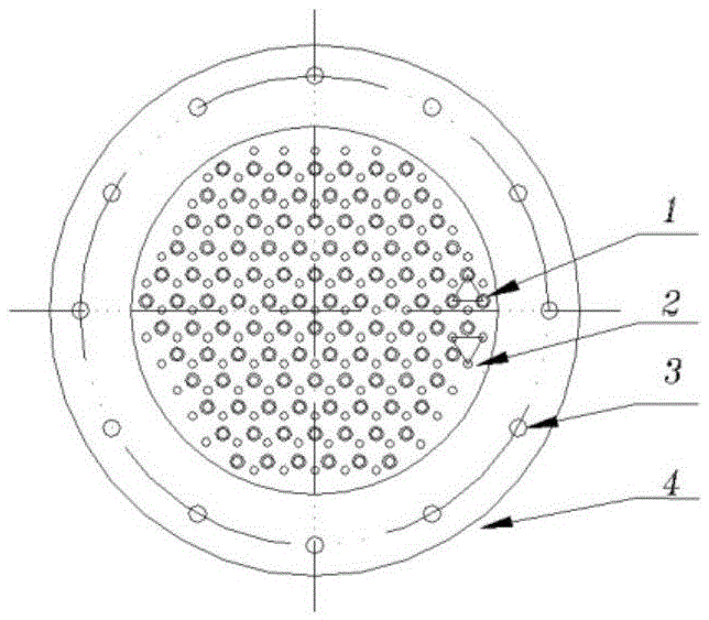 A kind of dispersed downcomer sieve plate column