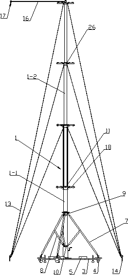 A kind of environmental field measurement device and method for indoor air blowing test of aircraft