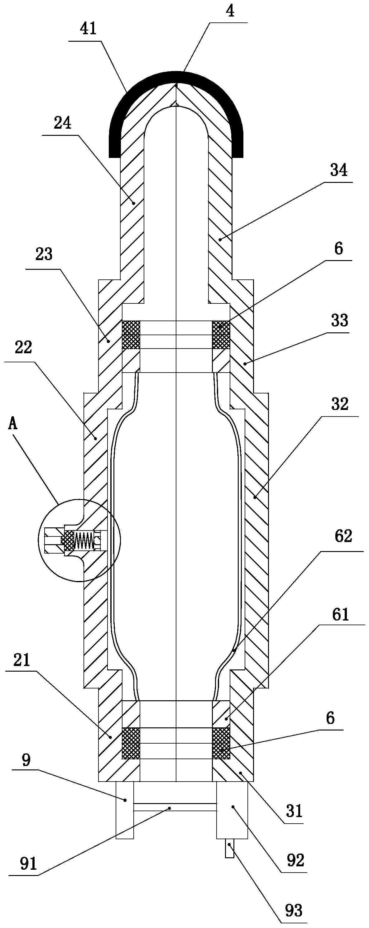 A cable terminal insulation protection device