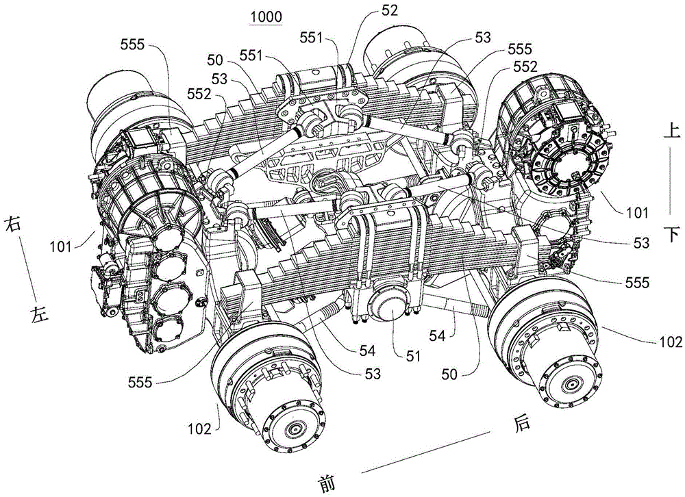 Vehicle and drive axle module used for vehicle