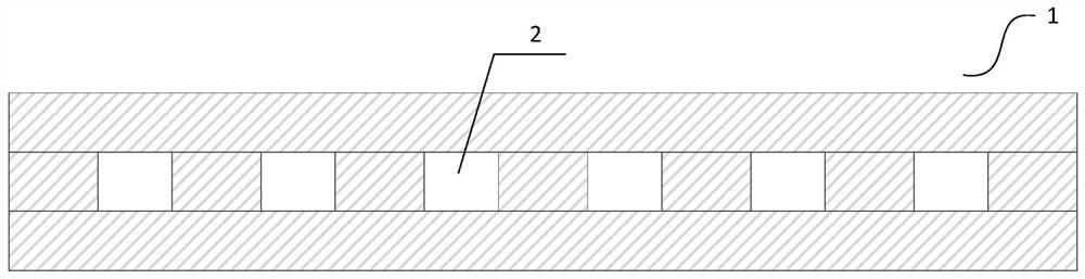 An embedded microfluidic printed circuit board compatible with various blind slots and its preparation method