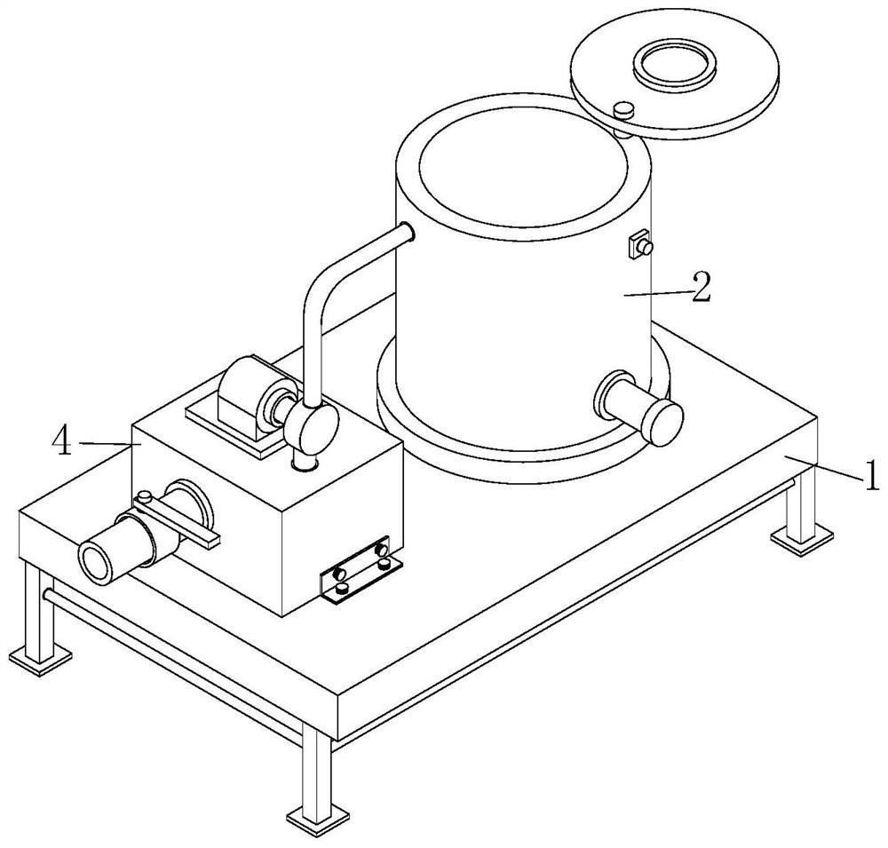 Yarn dyeing device of polyester-cotton fabric for garment processing