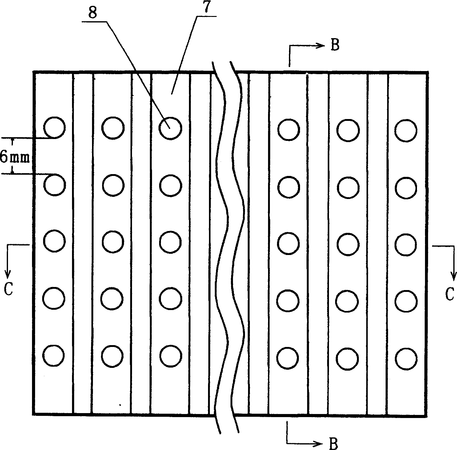 Far infrared environmental protection energy saving device and process for producing its infrared core element