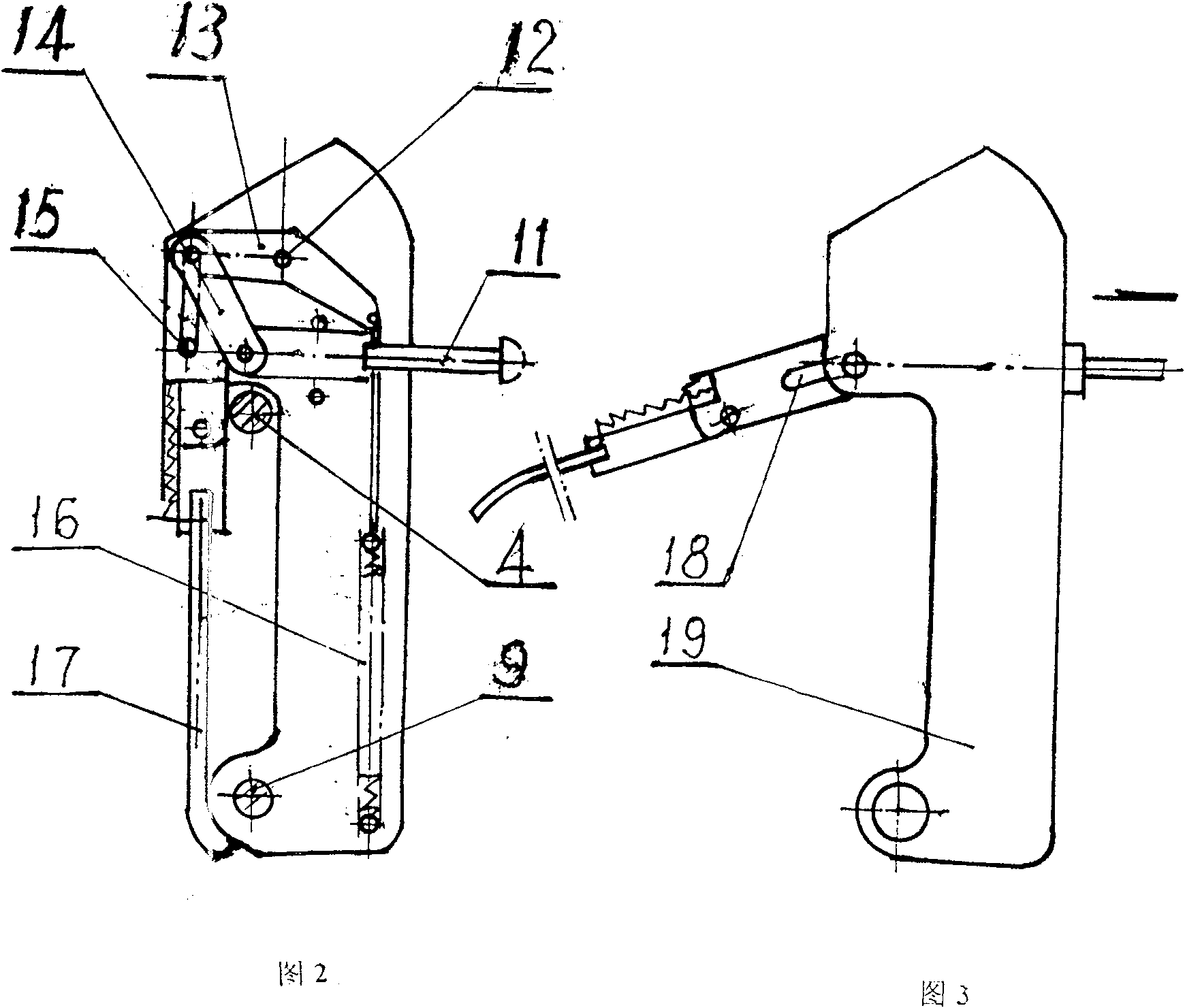 Automatic mounting or dismounting automobile anti-skid chain