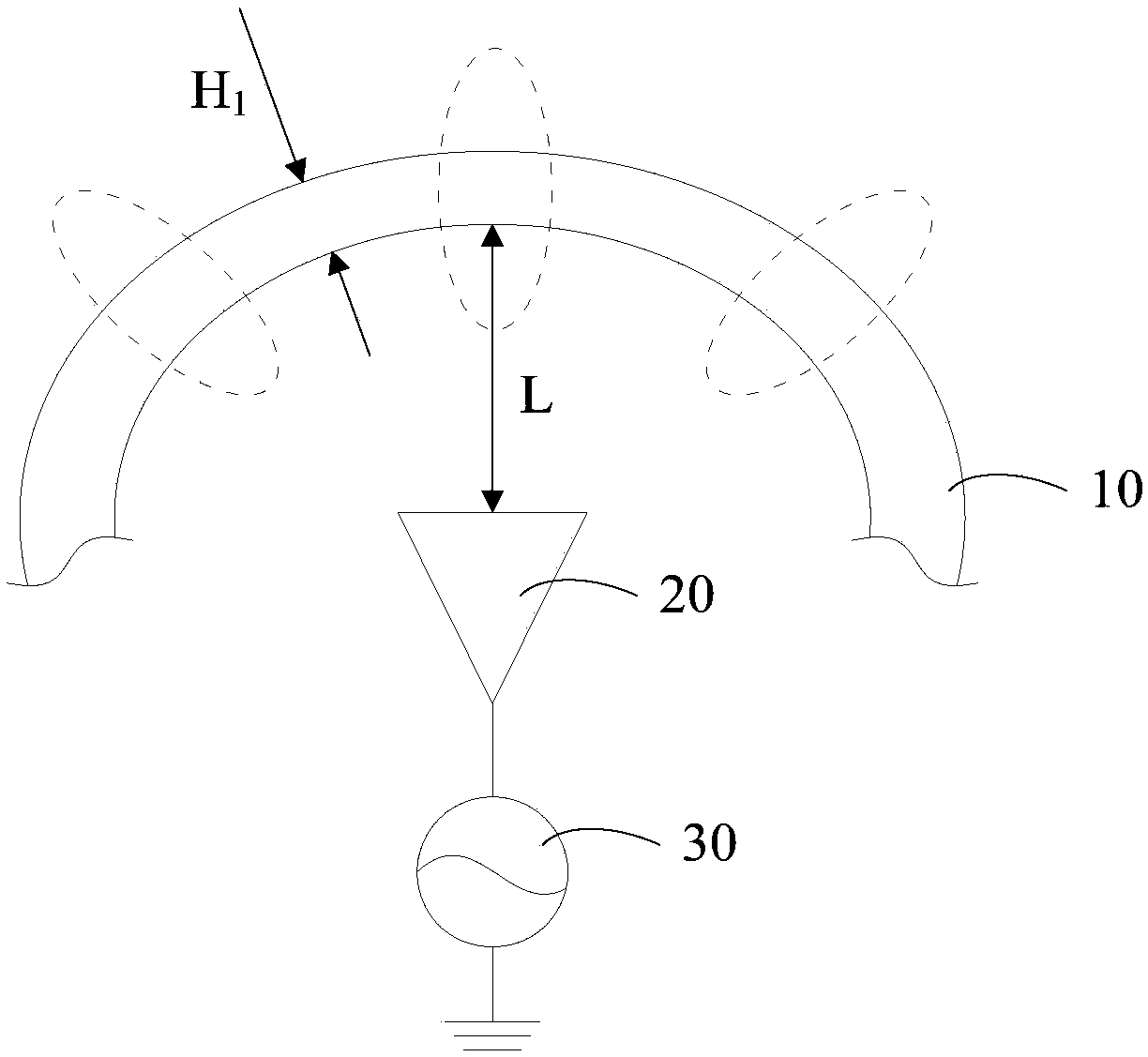Radome, antenna structure and wireless electronic device