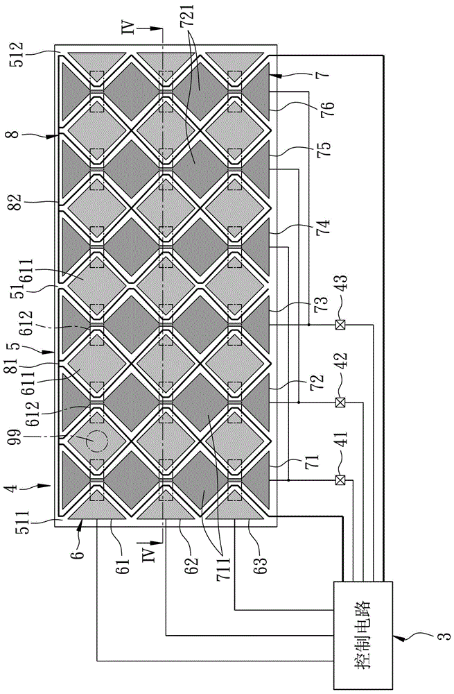 Touch panel, touch device and touch point detection method