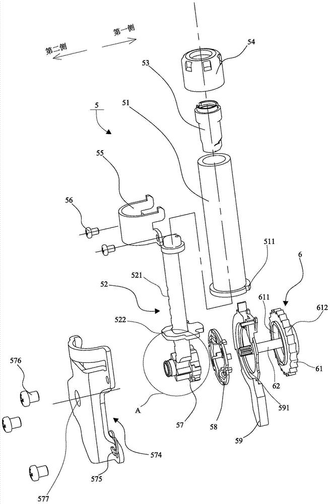 A seat belt retractor and a car seat belt device