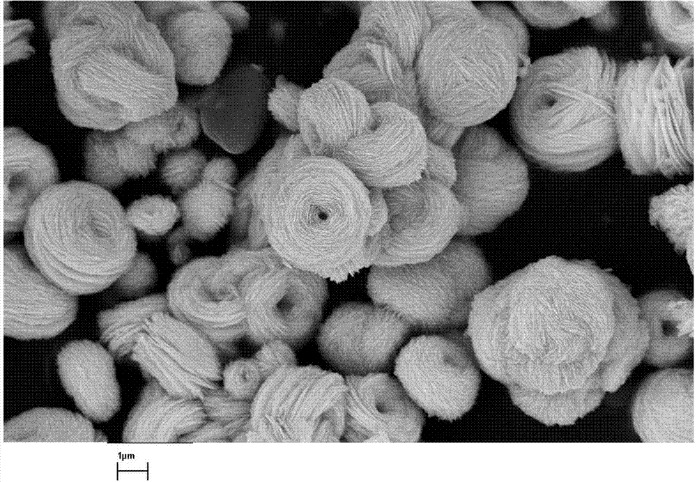 Method for preparing ring-shaped bismuth oxyiodide (BiOI) microspheres