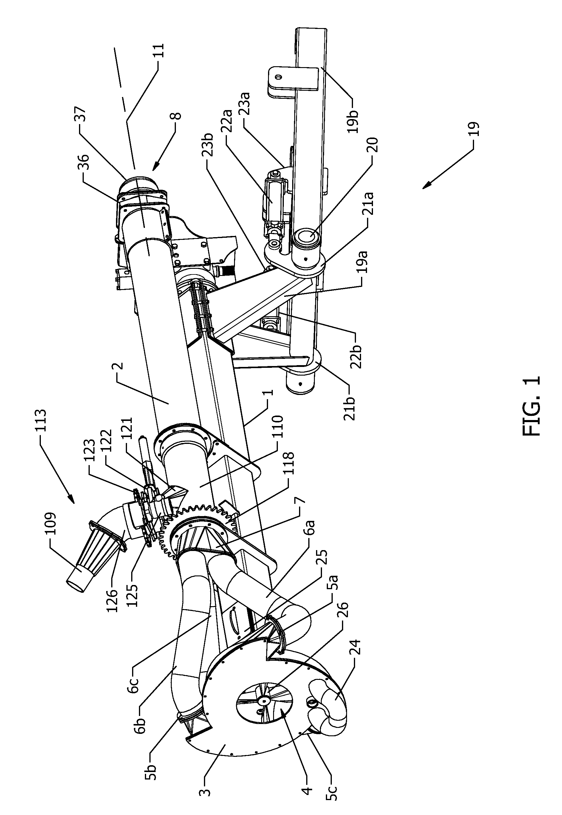 Pump for Immersion Within a Fluid Reservoir