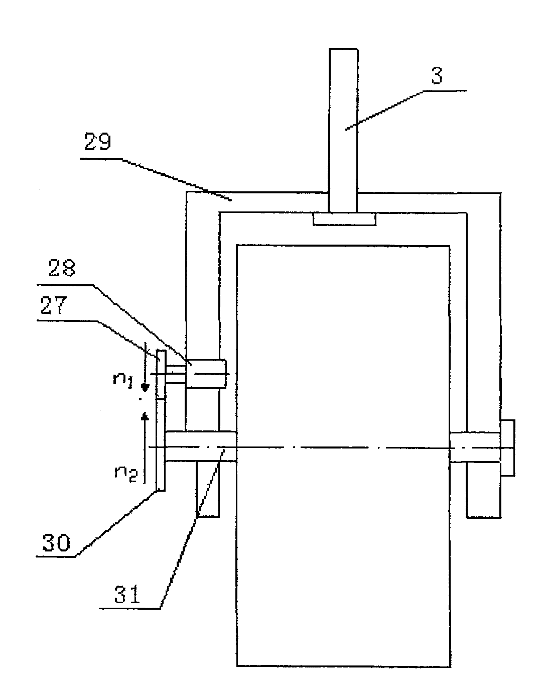 Combined type obstacle crossing walking system