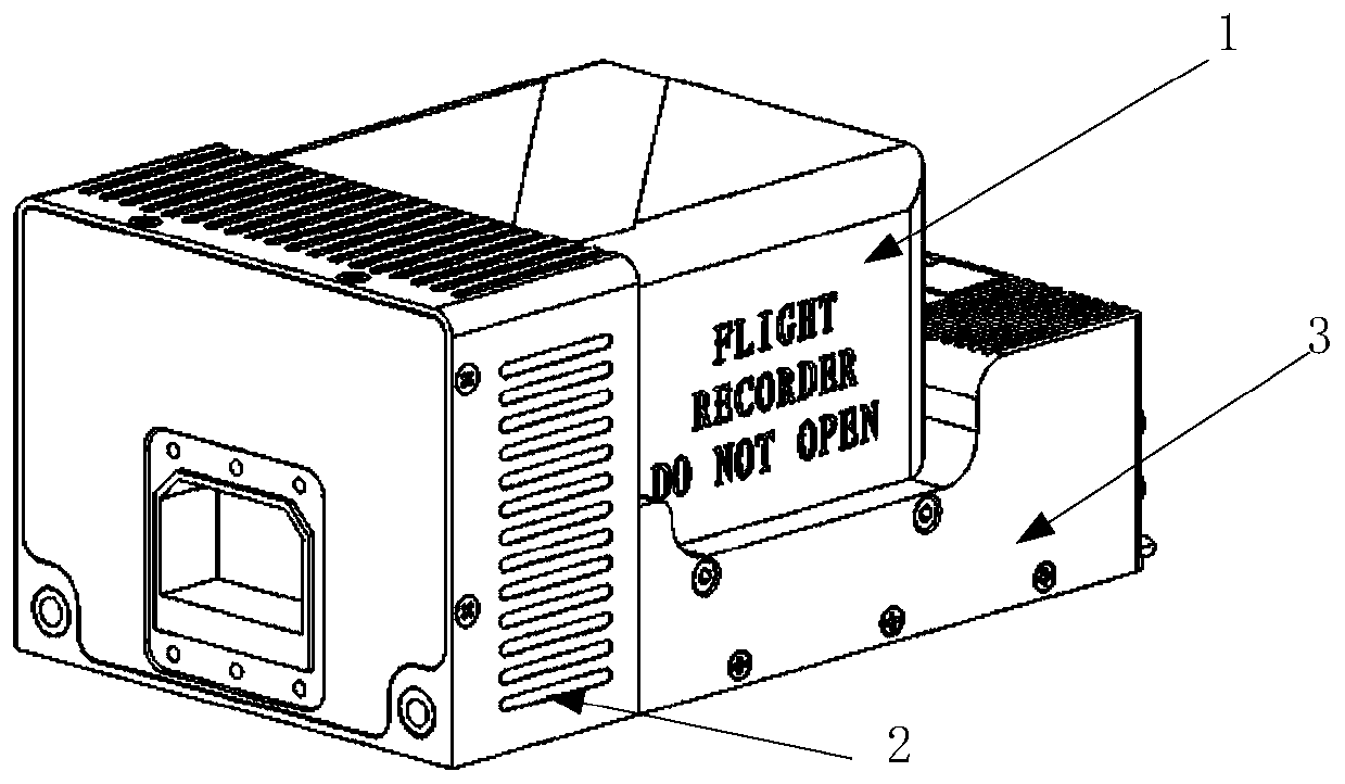 A flight status monitoring device