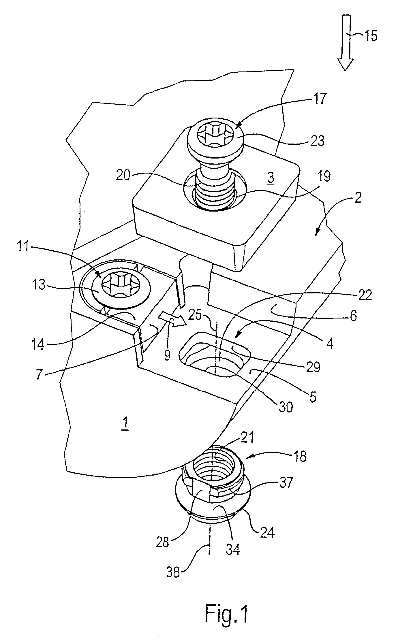 Reamer with clamping arrangement for adjusting cutting insert and other cutting tools with clamping arrangements for adjusting cutting inserts