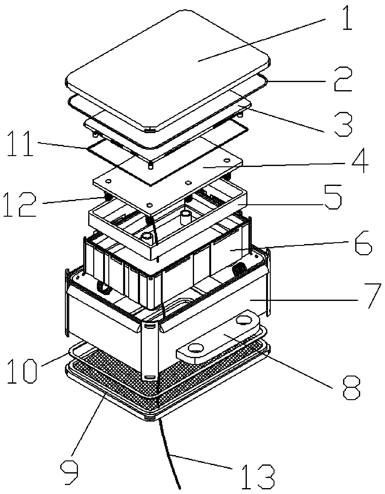 Waterproof and anti-collision structure arranged in automobile circuit board