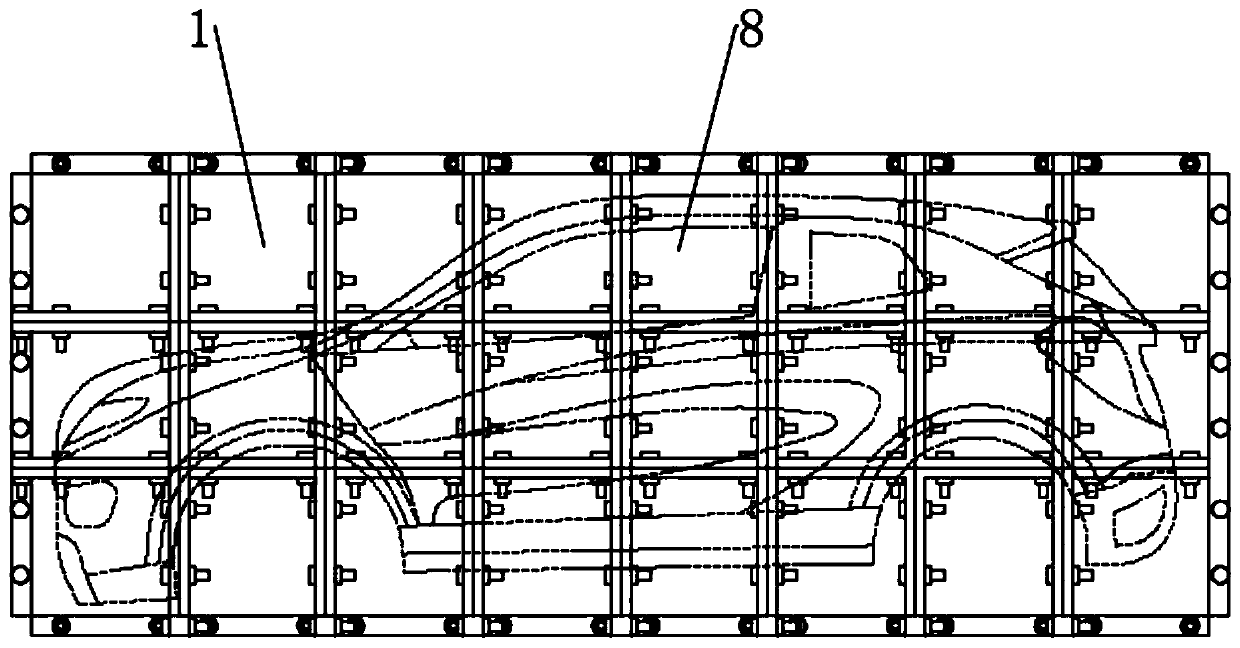Rotational molding mould and processing technology thereof