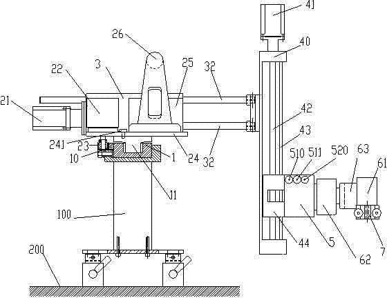Large combined joist steel girder assembling automatic welding device and automatic welding method