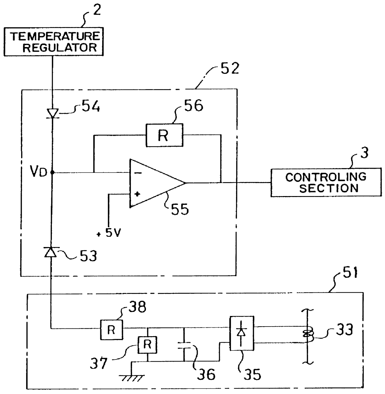 Temperature controller of electromagnetic induction heater and its start system