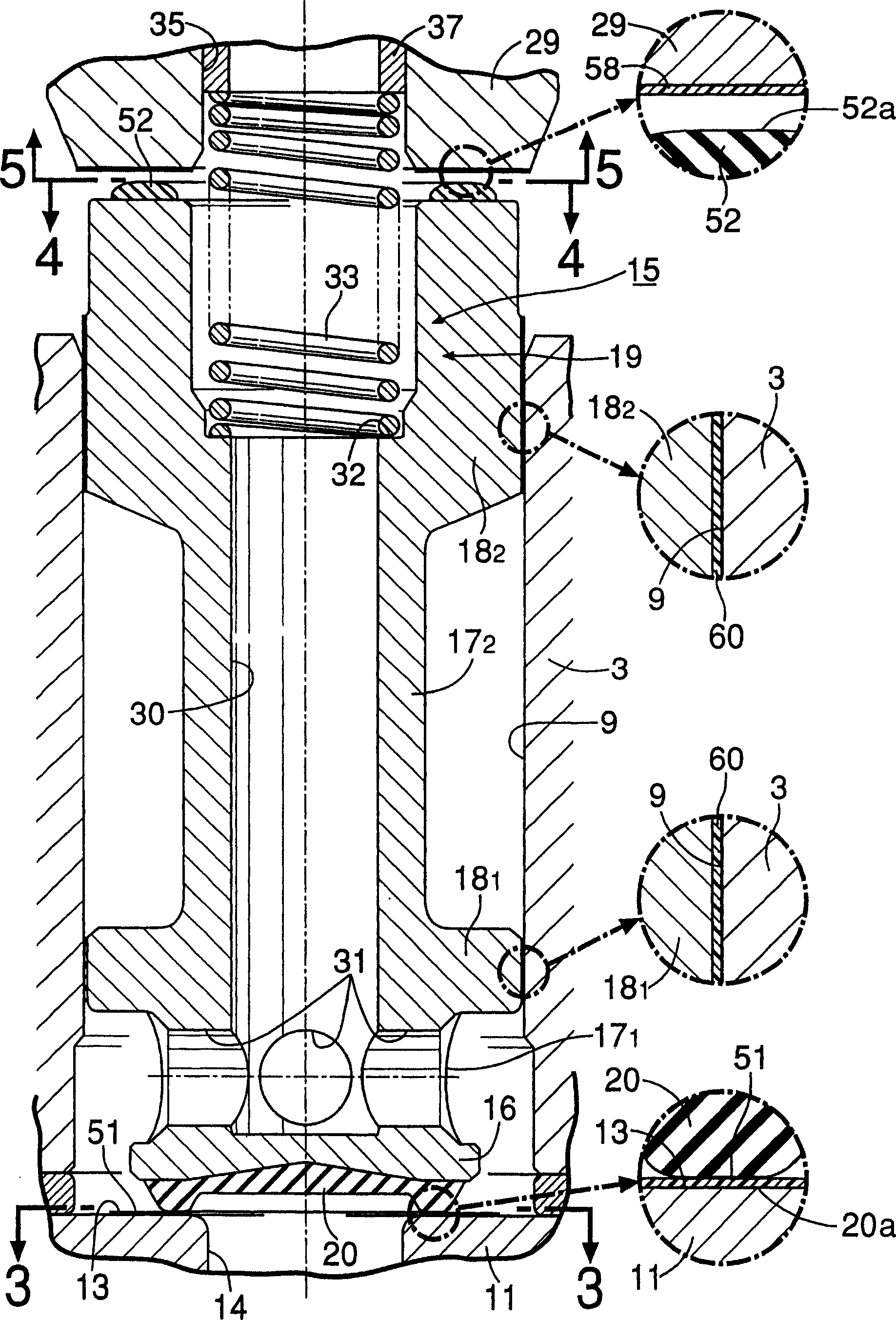 Gaseous fuel injection valve