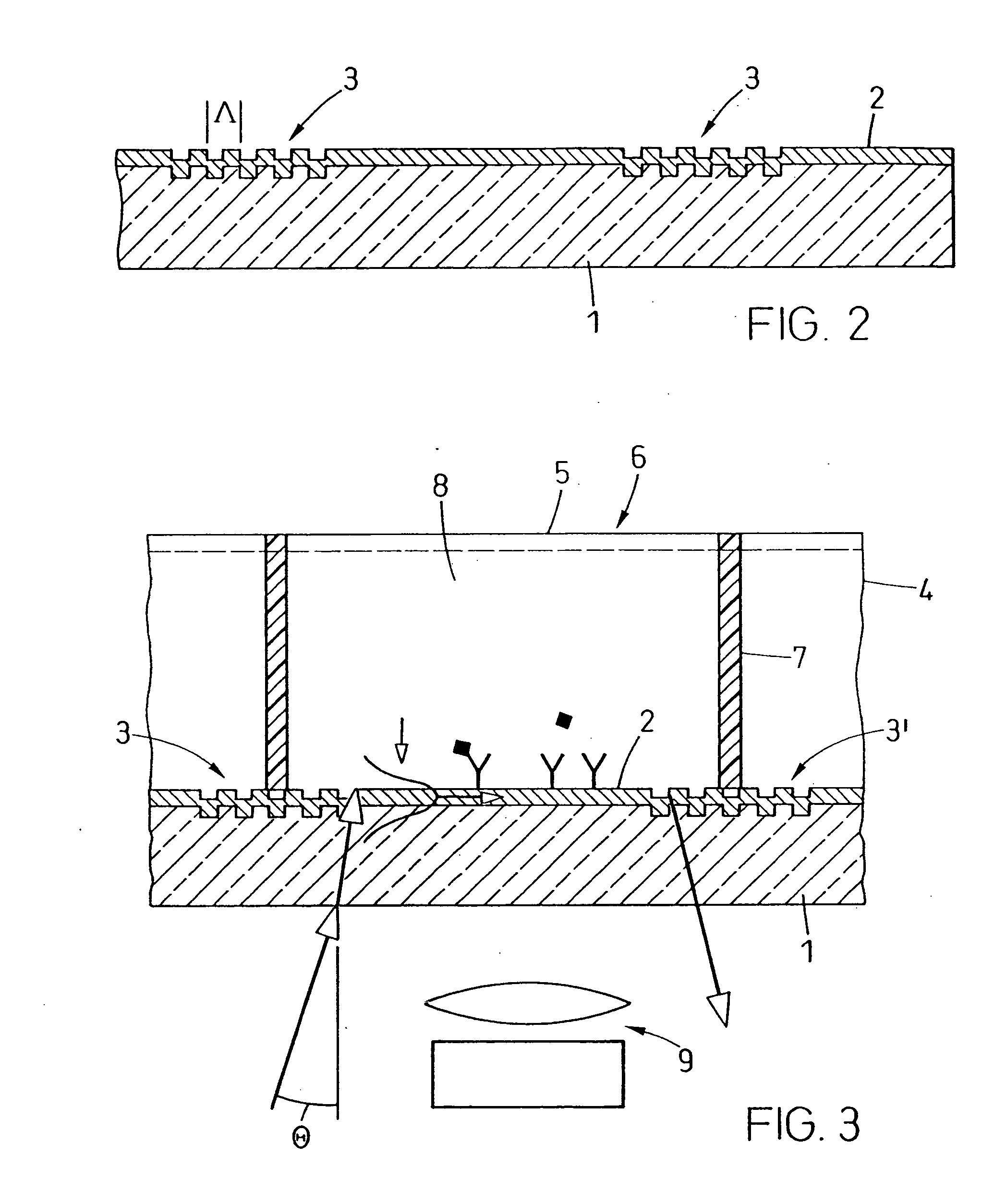 Waveguide plate and process for its production and microtitre plate