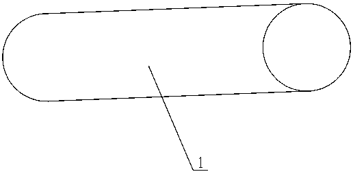 Preparation and application method of a glaucoma internal drainage substitute bionic stent