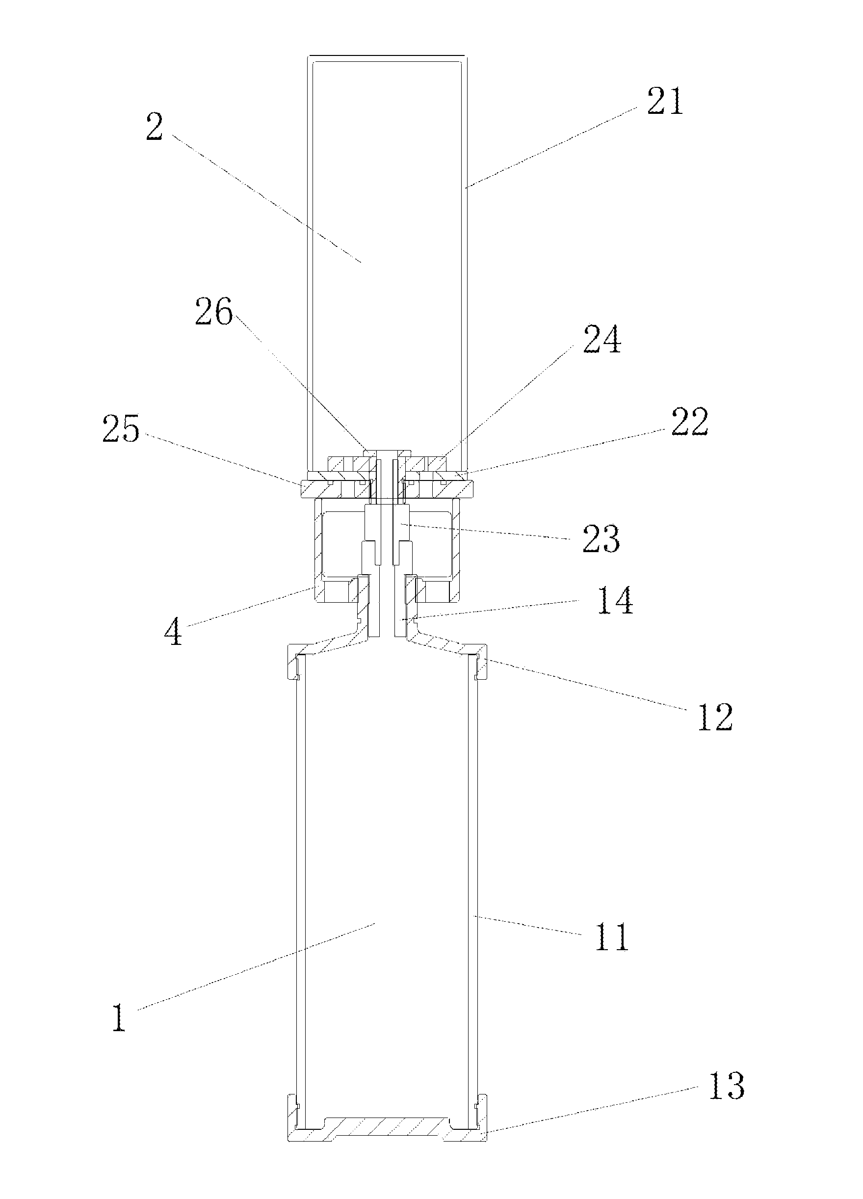 Adsorbed gas content measuring instrument and its testing method