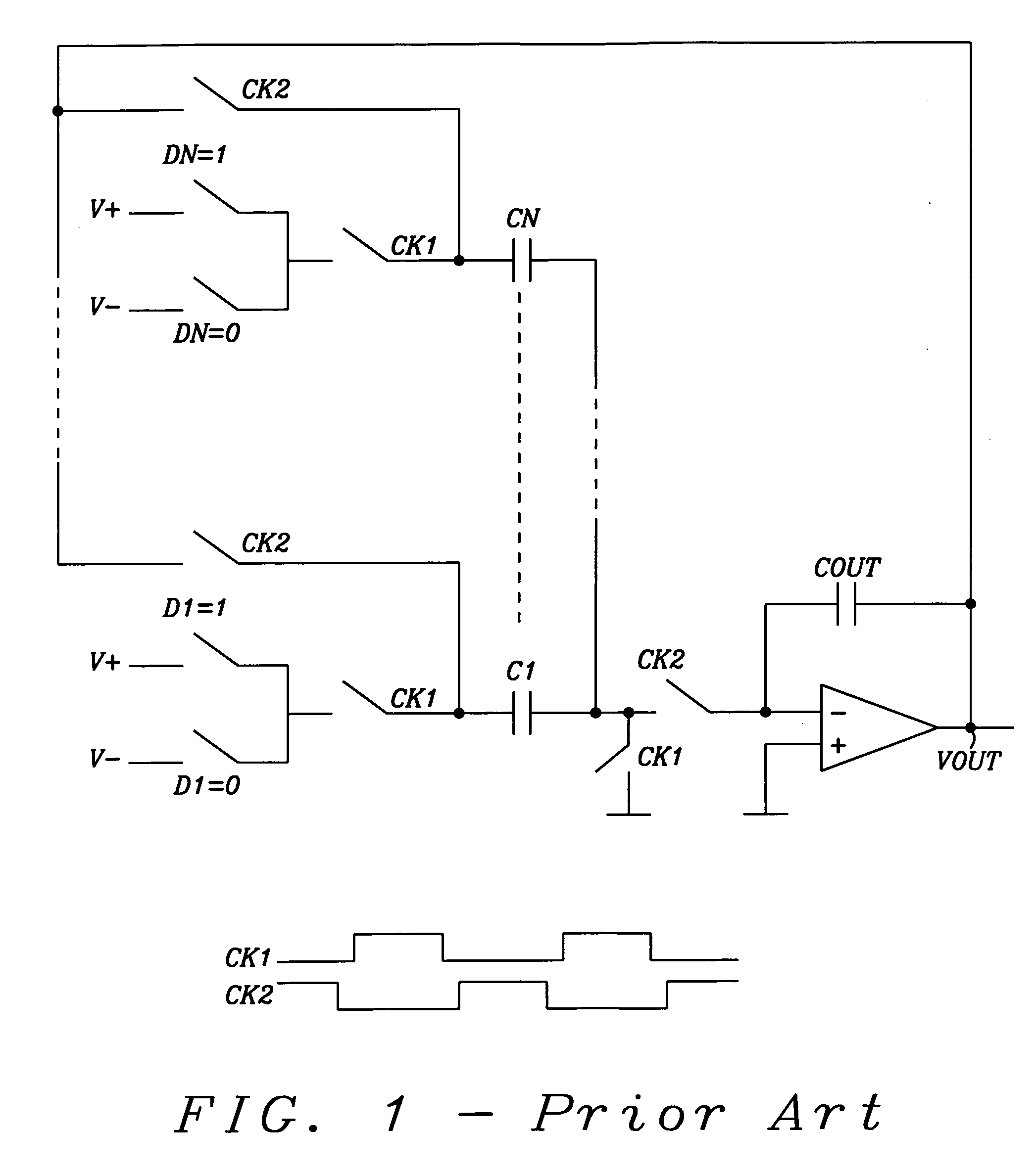 Tri-level dynamic element matcher allowing reduced reference loading and dac element reduction