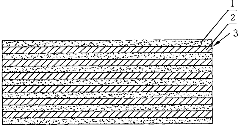 Low-temperature co-firing ceramic wave-absorbing material and preparation method thereof