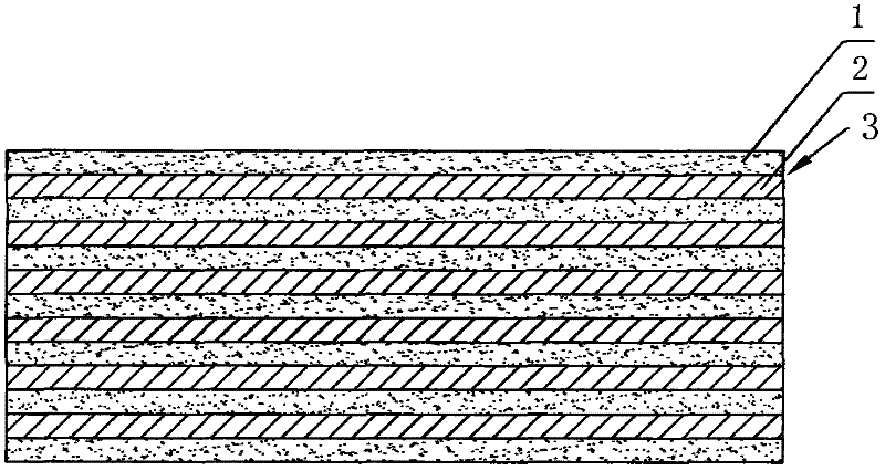 Low-temperature co-firing ceramic wave-absorbing material and preparation method thereof