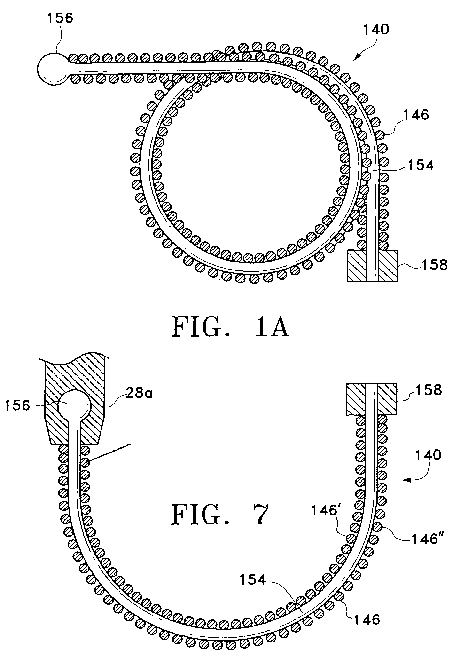 Multiple bias surgical fastener