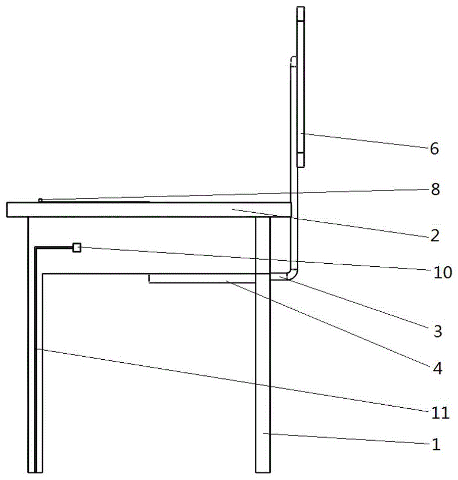 Multifunctional student desk