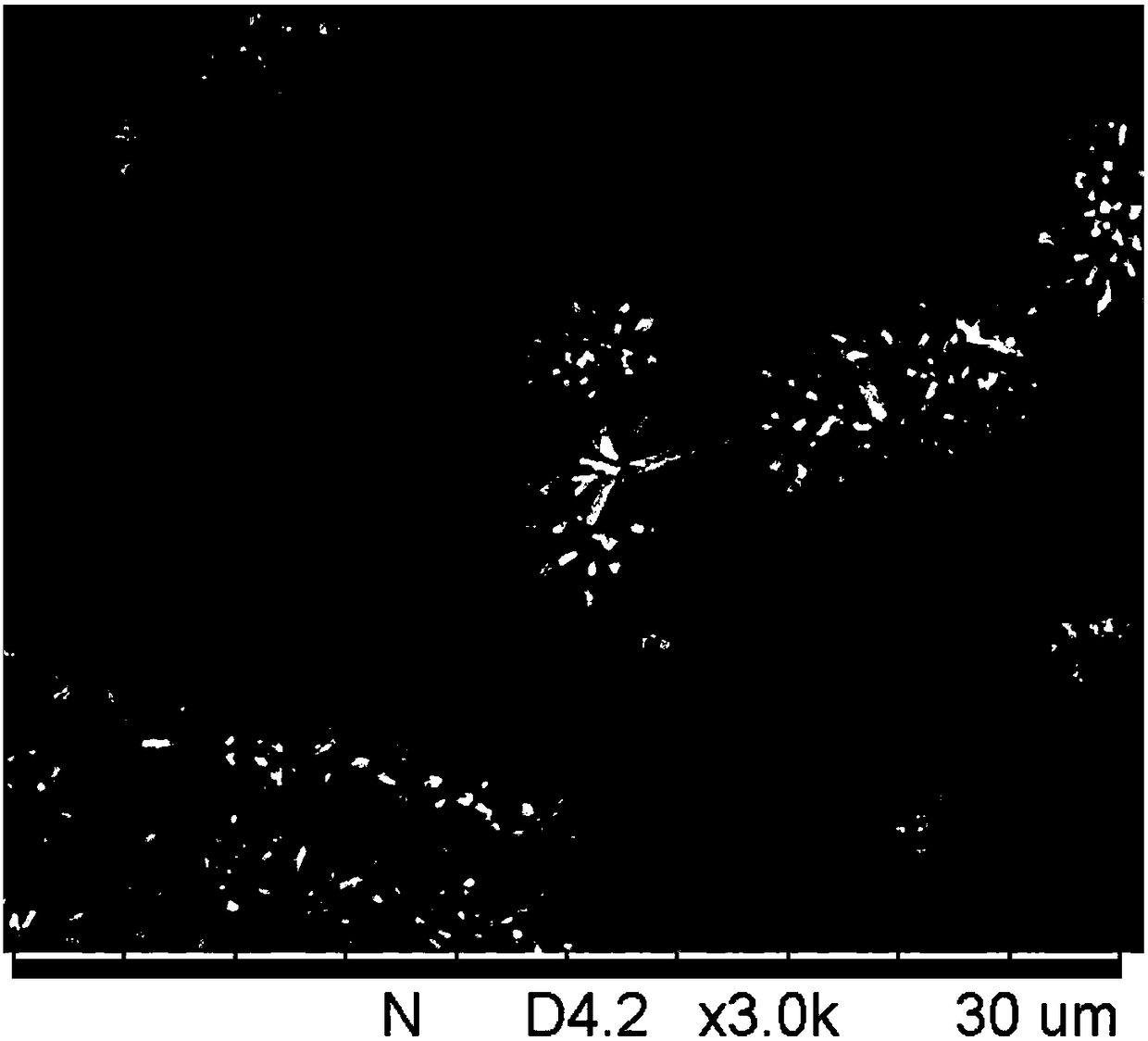 A kind of fluorenone pyridine nickel nanocluster and preparation method thereof