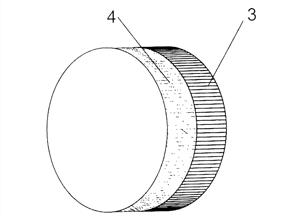 Press-on lens capable of correcting retinal peripheral defocus