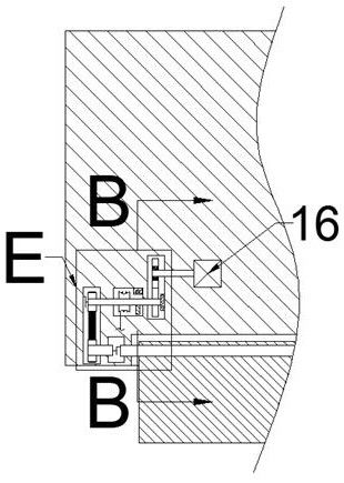 An automatic fertilization device with directional fertilization and anti-waste functions