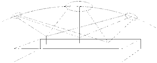 Method for realizing landscape three-dimensional visualization based on drone