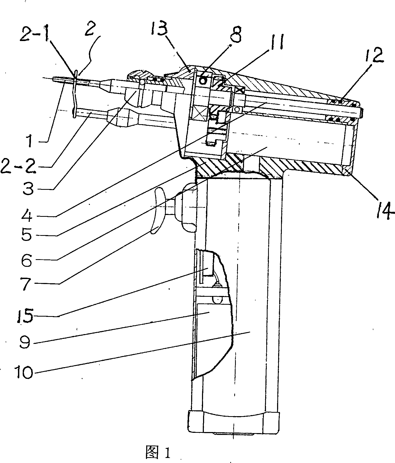 Low pressure high speed myocardium perforator