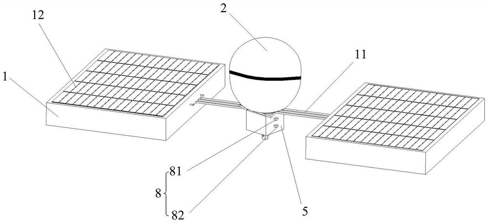 Landslide underwater deformation feature transfer monitoring equipment and method