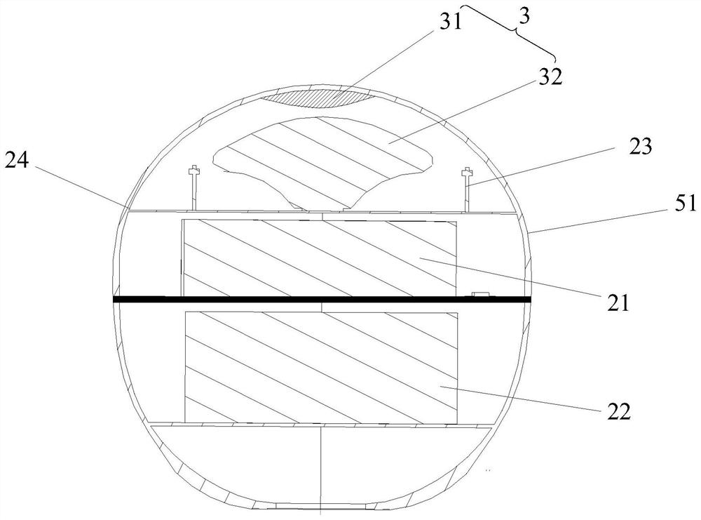 Landslide underwater deformation feature transfer monitoring equipment and method