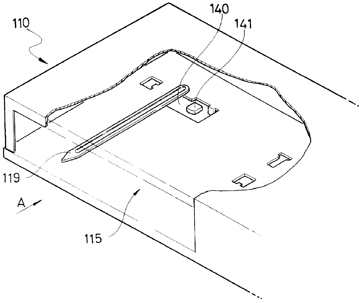 Disk magazine loading/ejecting apparatus of disk player