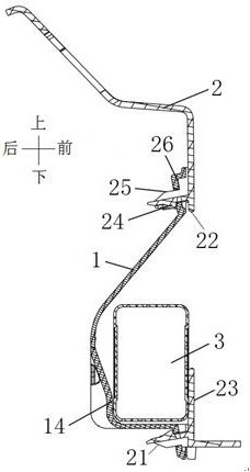 Storage structure, vehicle with same and application