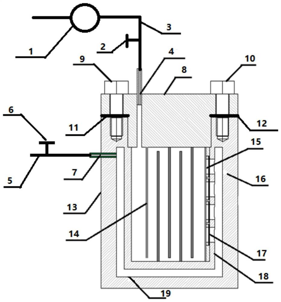 Rapid dissolving device for chemical agent for oil displacement and dissolving method