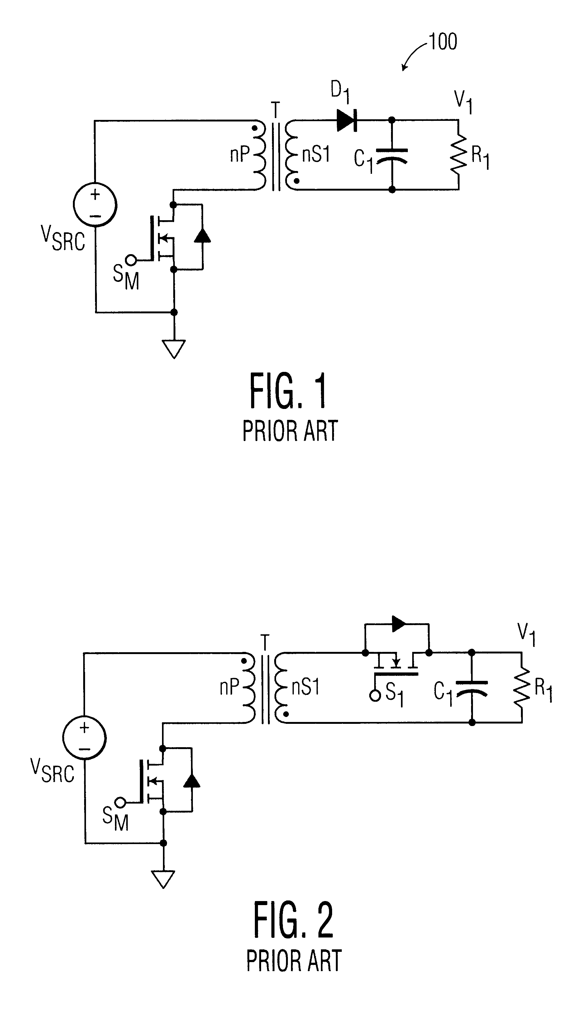 Independent regulation of multiple outputs in a soft-switching multiple-output flyback converter