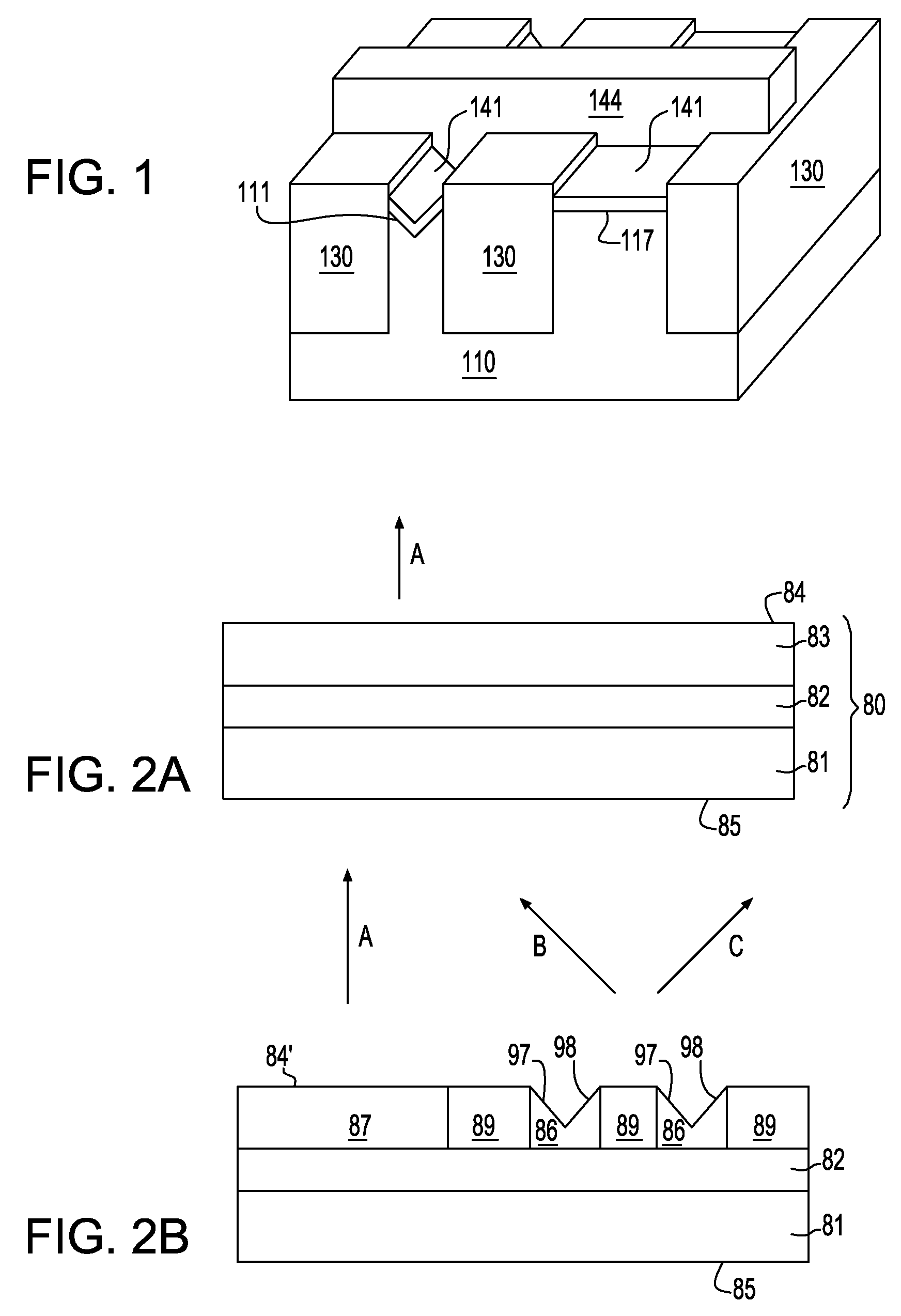 Enhanced mobility CMOS transistors with a v-shaped channel with self-alignment to shallow trench isolation