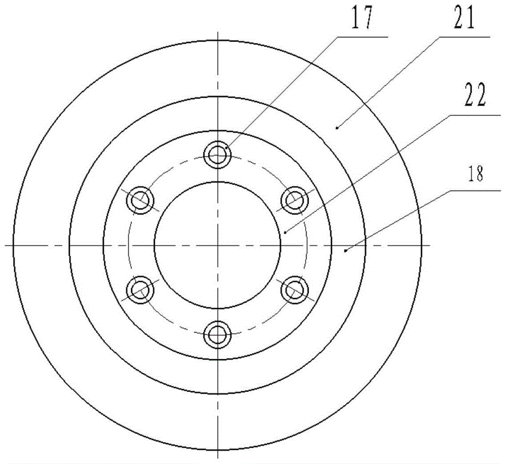 Compact annular axial high-precision positioning clamping mechanism and its use and manufacturing method