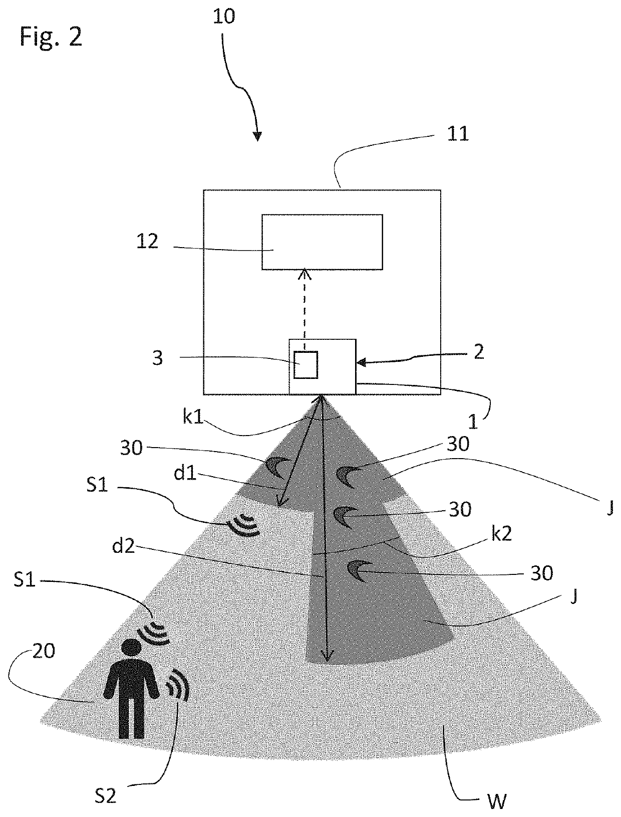 Radar detection in environments with disturbing elements