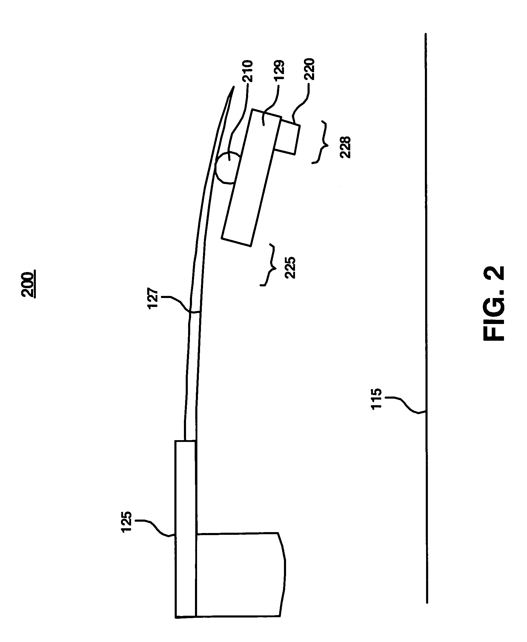 Method and apparatus for utilizing a small pad to increase a head to a disk interface reliability for a load/unload drive