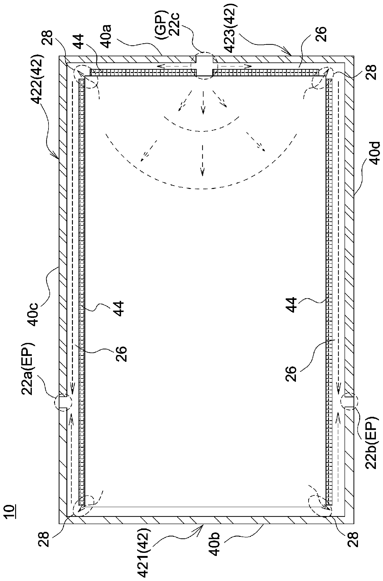 Touch display device and laminating method thereof