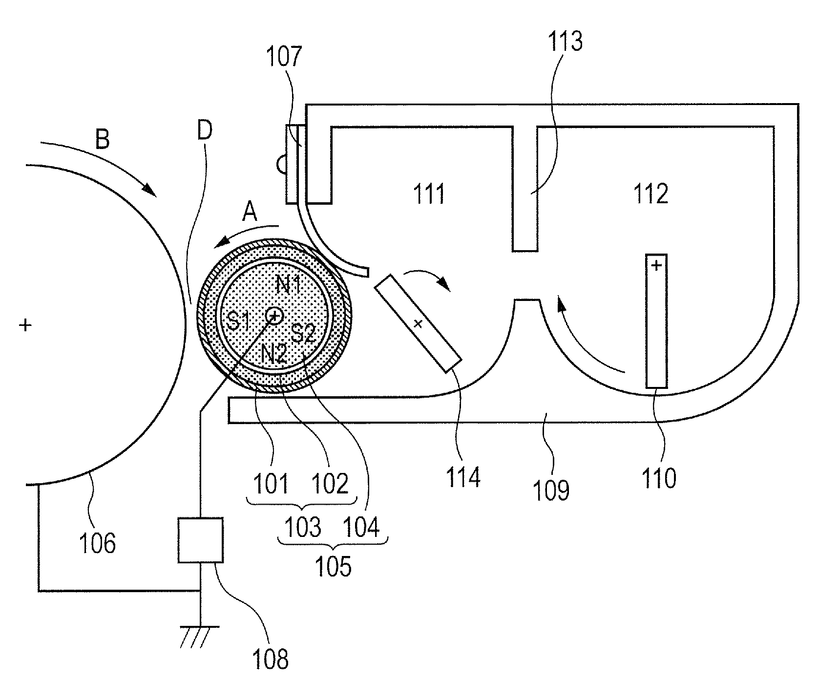 Developer carrying member, method for its production, and developing assembly